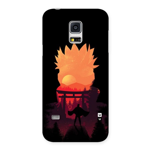 Naruto Anime Sunset Art Back Case for Galaxy S5 Mini