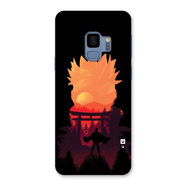 Naruto Anime Sunset Art Back Case for Galaxy S9