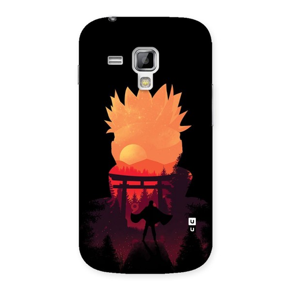 Naruto Anime Sunset Art Back Case for Galaxy S Duos