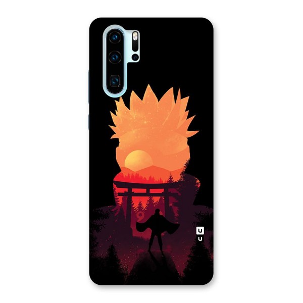 Naruto Anime Sunset Art Back Case for Huawei P30 Pro