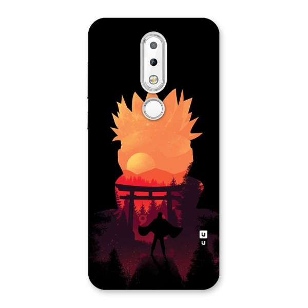 Naruto Anime Sunset Art Back Case for Nokia 6.1 Plus