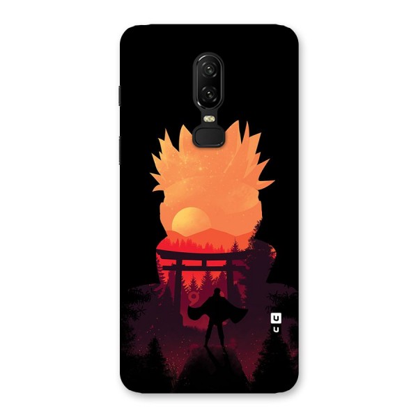 Naruto Anime Sunset Art Back Case for OnePlus 6