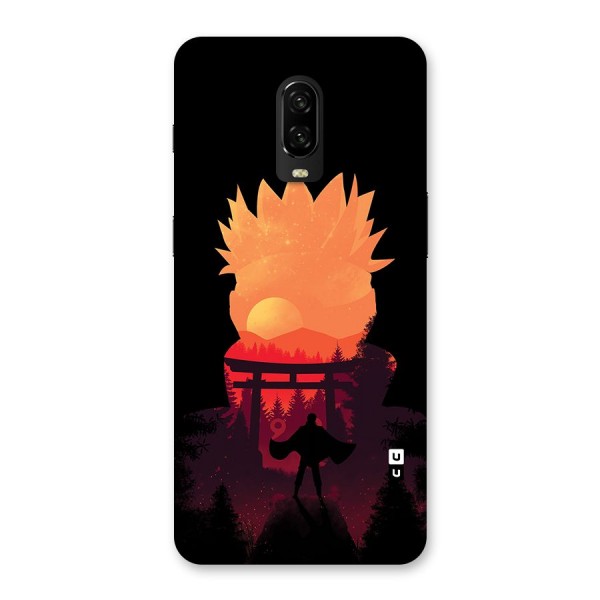 Naruto Anime Sunset Art Back Case for OnePlus 6T