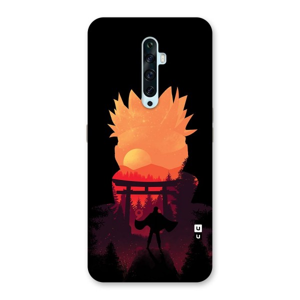 Naruto Anime Sunset Art Back Case for Oppo Reno2 Z