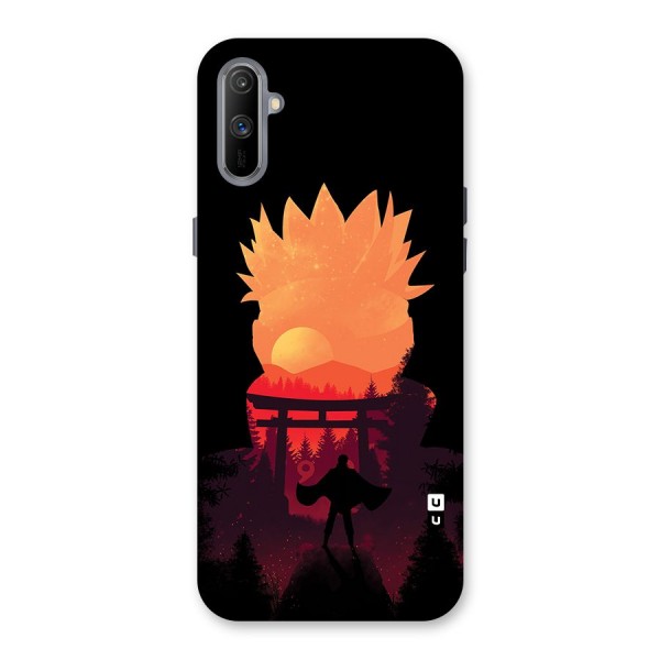 Naruto Anime Sunset Art Back Case for Realme C3