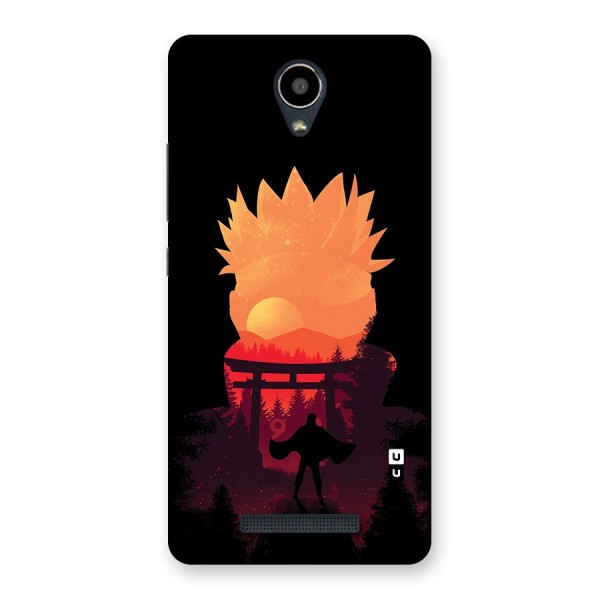 Naruto Anime Sunset Art Back Case for Redmi Note 2