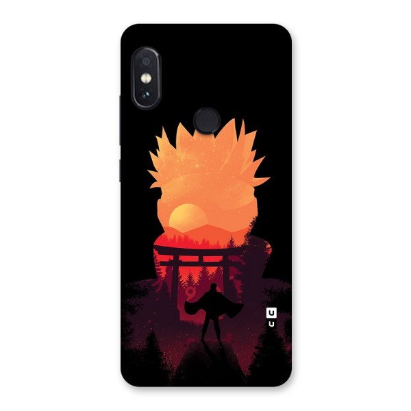 Naruto Anime Sunset Art Back Case for Redmi Note 5 Pro