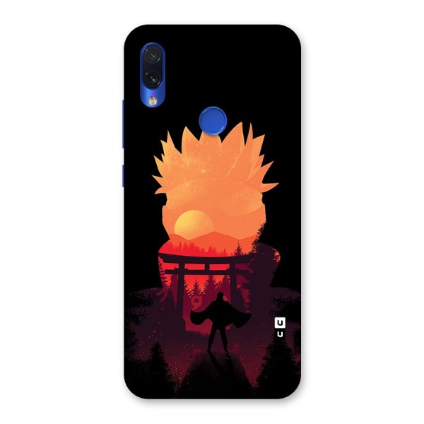 Naruto Anime Sunset Art Back Case for Redmi Note 7