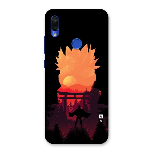 Naruto Anime Sunset Art Back Case for Redmi Note 7S