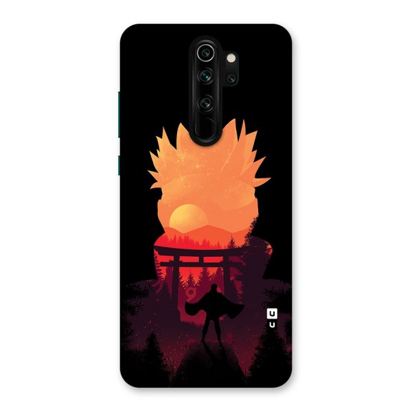 Naruto Anime Sunset Art Back Case for Redmi Note 8 Pro