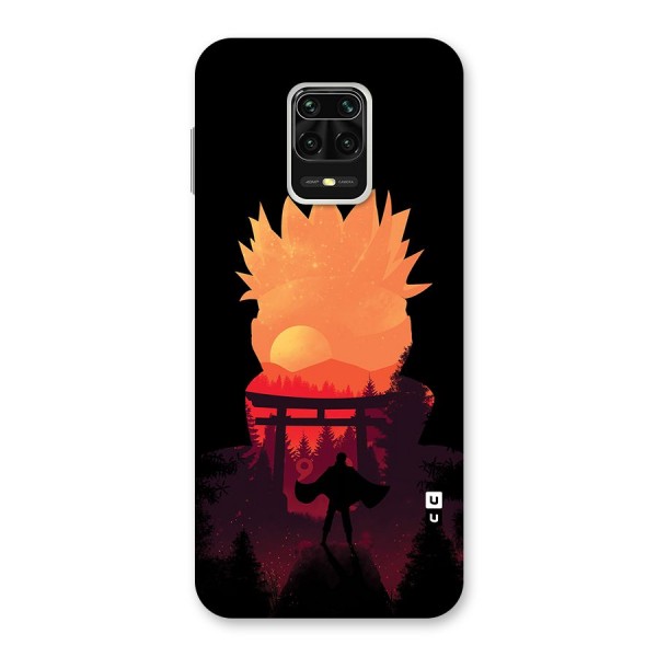 Naruto Anime Sunset Art Back Case for Redmi Note 9 Pro Max