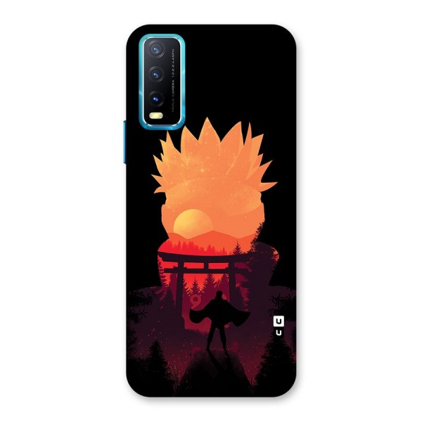 Naruto Anime Sunset Art Back Case for Vivo Y20A