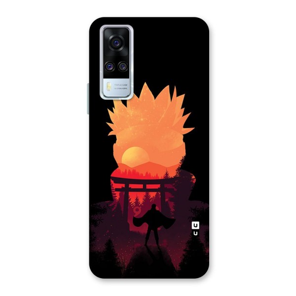 Naruto Anime Sunset Art Back Case for Vivo Y51A
