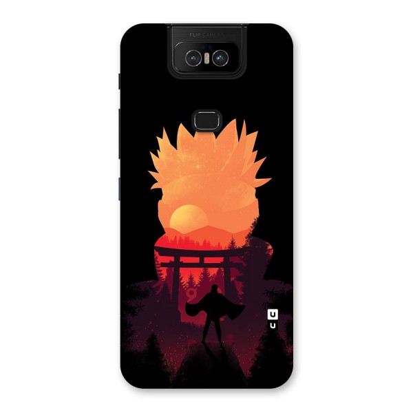 Naruto Anime Sunset Art Back Case for Zenfone 6z