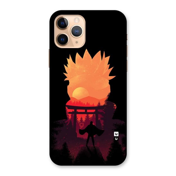 Naruto Anime Sunset Art Back Case for iPhone 11 Pro