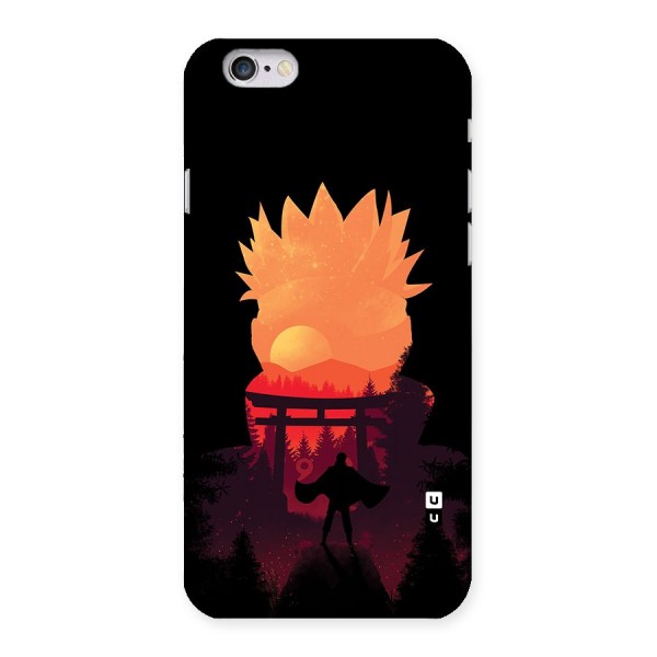 Naruto Anime Sunset Art Back Case for iPhone 6 6S