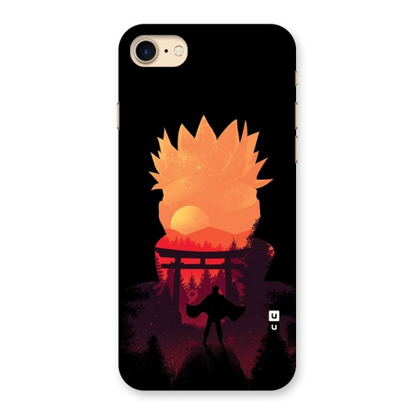 Naruto Anime Sunset Art Back Case for iPhone 7