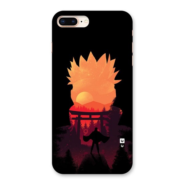 Naruto Anime Sunset Art Back Case for iPhone 8 Plus