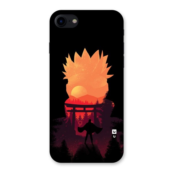 Naruto Anime Sunset Art Back Case for iPhone SE 2020