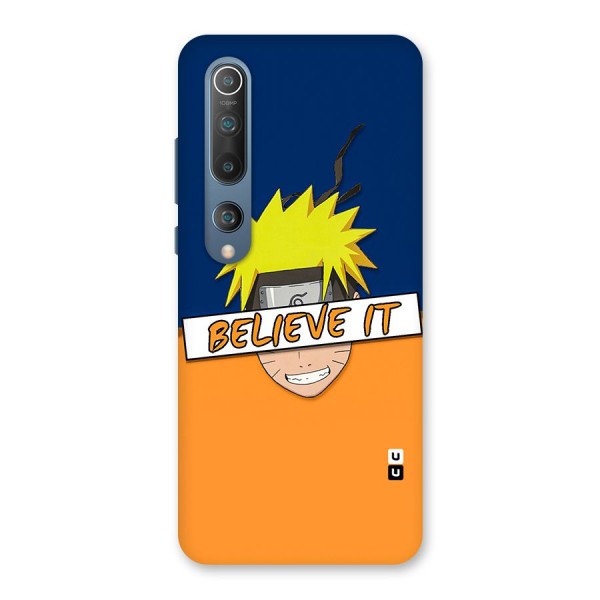 Naruto Believe It Back Case for Mi 10