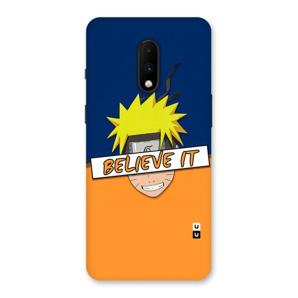 Naruto Believe It Back Case for OnePlus 7