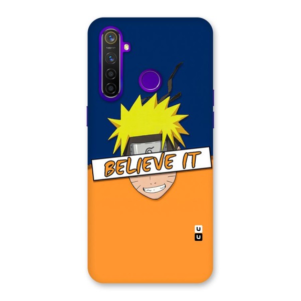Naruto Believe It Back Case for Realme 5 Pro