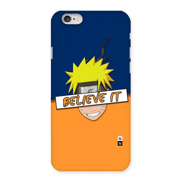 Naruto Believe It Back Case for iPhone 6 6S