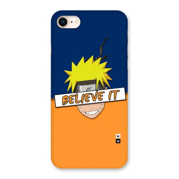 Naruto Believe It Back Case for iPhone 8