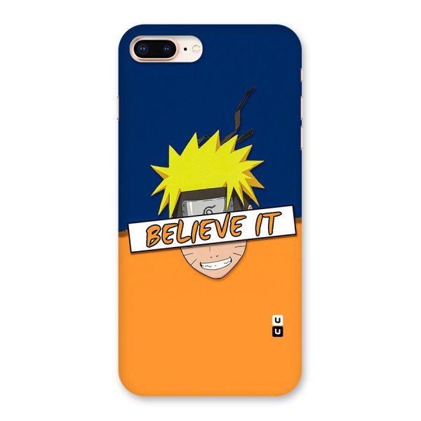 Naruto Believe It Back Case for iPhone 8 Plus