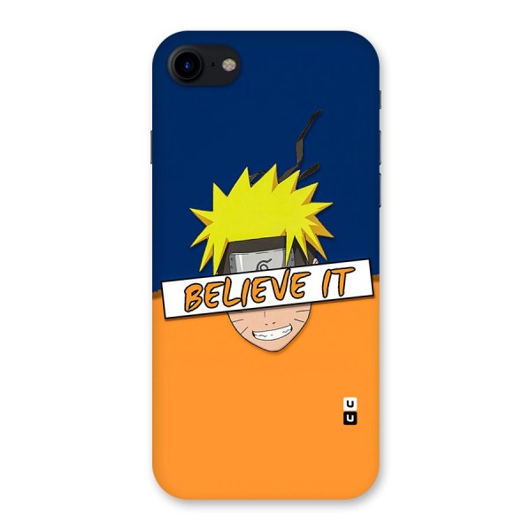 Naruto Believe It Back Case for iPhone SE 2020