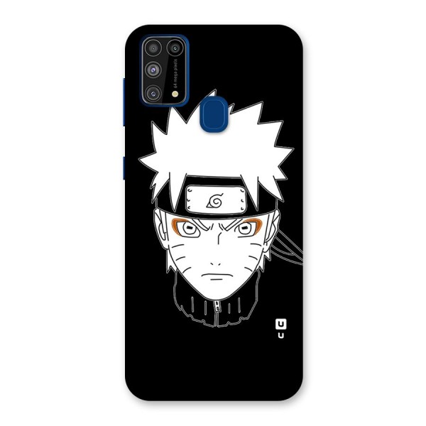 Naruto Black and White Art Back Case for Galaxy M31