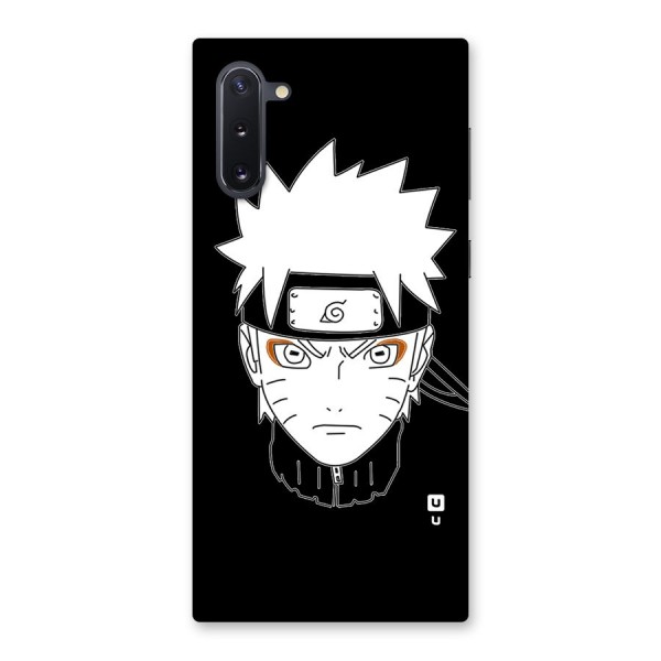 Naruto Black and White Art Back Case for Galaxy Note 10