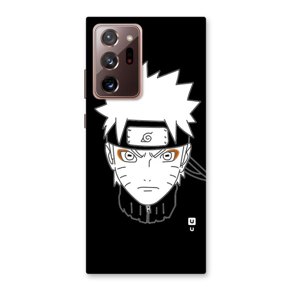 Naruto Black and White Art Back Case for Galaxy Note 20 Ultra