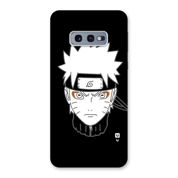 Naruto Black and White Art Back Case for Galaxy S10e