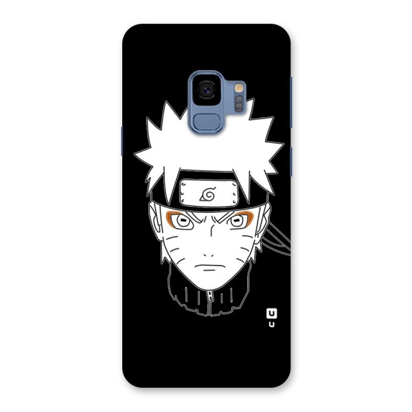 Naruto Black and White Art Back Case for Galaxy S9