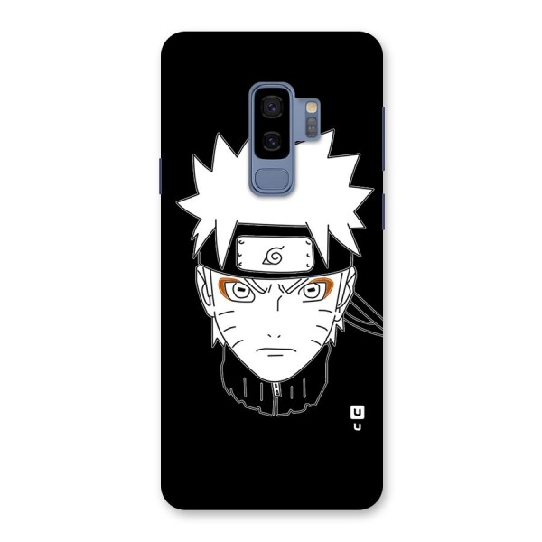 Naruto Black and White Art Back Case for Galaxy S9 Plus