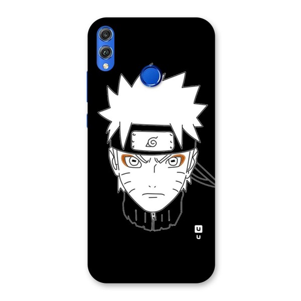 Naruto Black and White Art Back Case for Honor 8X