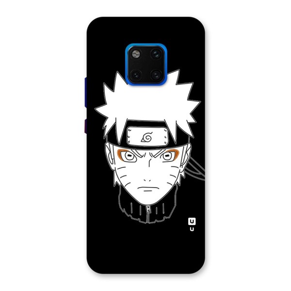 Naruto Black and White Art Back Case for Huawei Mate 20 Pro