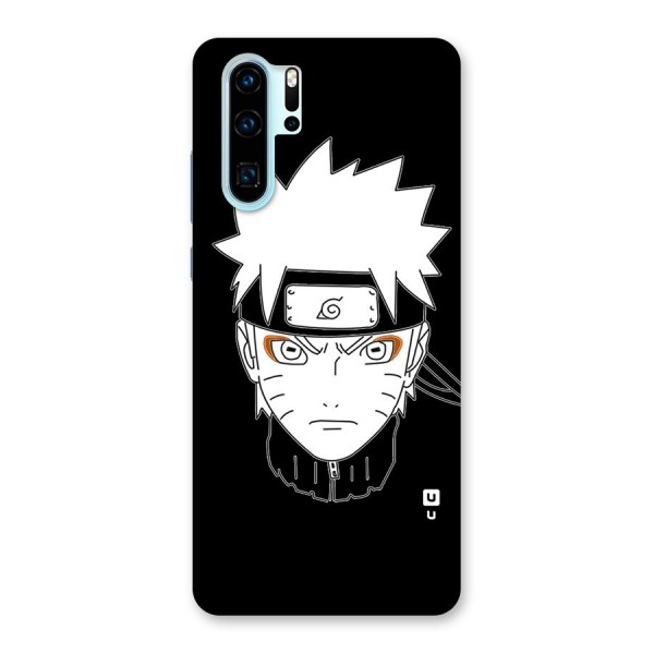 Naruto Black and White Art Back Case for Huawei P30 Pro