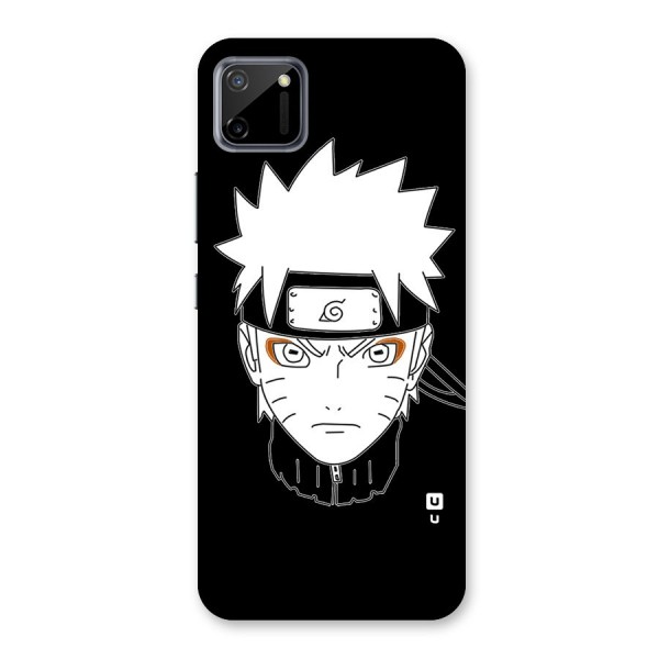 Naruto Black and White Art Back Case for Realme C11