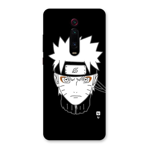 Naruto Black and White Art Back Case for Redmi K20 Pro
