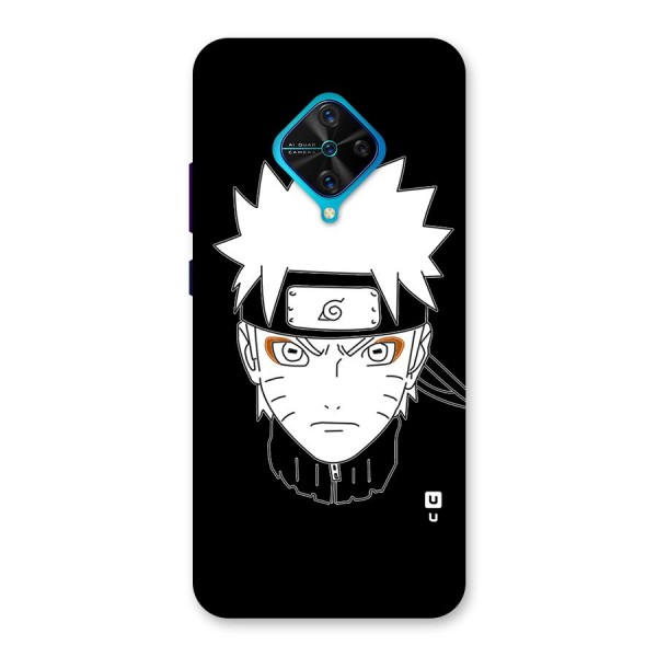 Naruto Black and White Art Back Case for Vivo S1 Pro