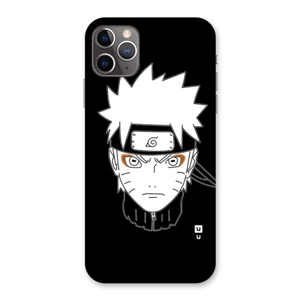 Naruto Black and White Art Back Case for iPhone 11 Pro Max