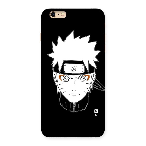 Naruto Black and White Art Back Case for iPhone 6 Plus 6S Plus
