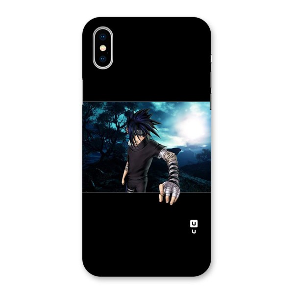 Naruto Cool Anime Night Back Case for iPhone X