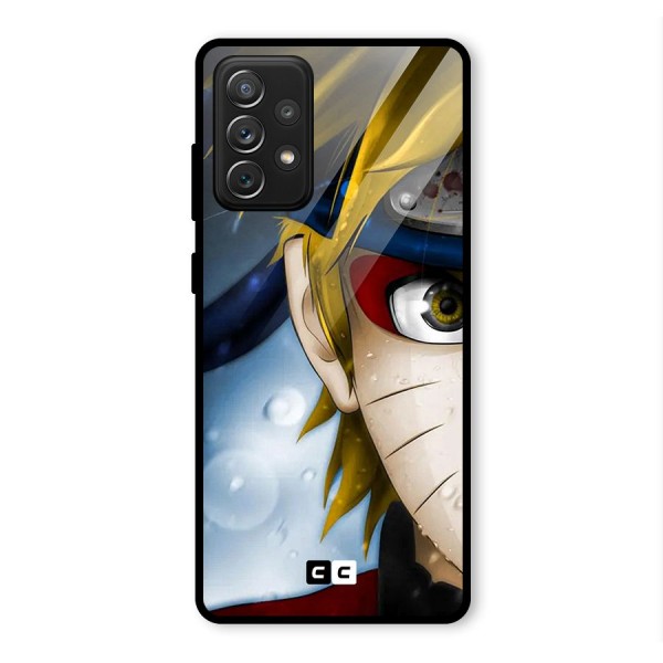 Naruto Facing Glass Back Case for Galaxy A72
