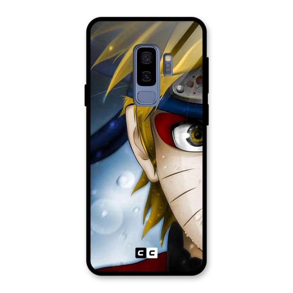 Naruto Facing Glass Back Case for Galaxy S9 Plus