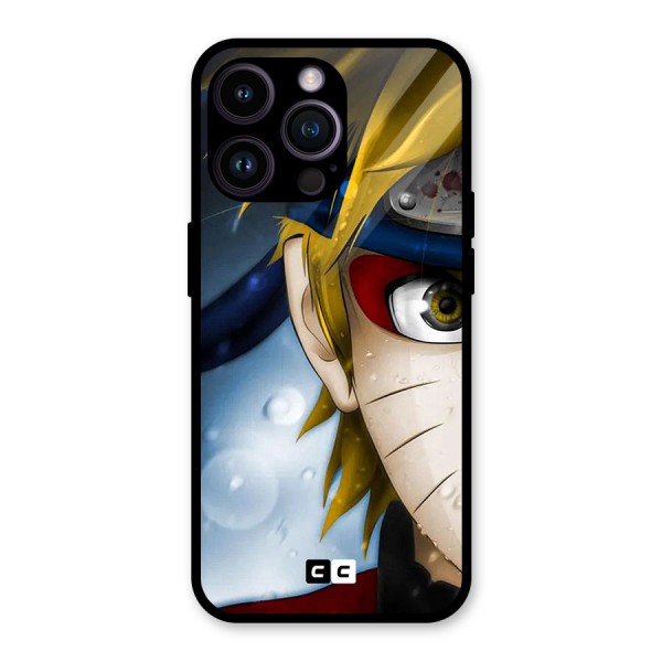 Naruto Facing Glass Back Case for iPhone 14 Pro Max