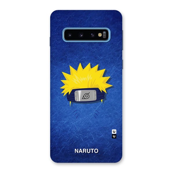 Naruto Headband Minimal Back Case for Galaxy S10