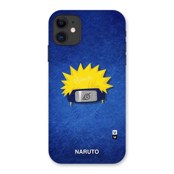 Naruto Headband Minimal Back Case for iPhone 11